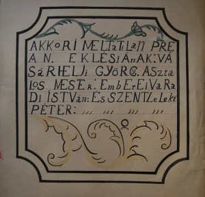 Famennyezet kazetta
