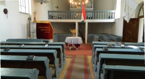 A templombelső keleti része