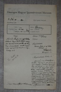 Levéltervezet Kovács Lajos lozsádi református lelkésznek 1. Iparművészeti Múzeum Adattár IMM-A 236/1902
