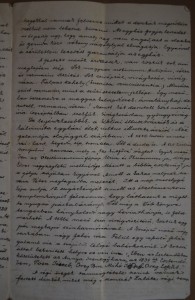 Csikesz Sándor lelkész levele a Néprajzi Múzeumnak Néprajzi Múzeum Etnológiai Adattár EAD-NMI-43/1913. 